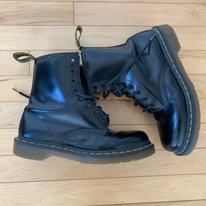 Black Leather Dr. Martens